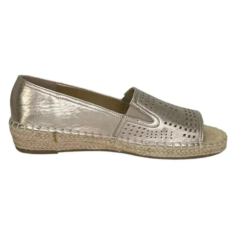 Bella Vita Cora Champagne Leather Women's Loafers - Picture 4 of 11